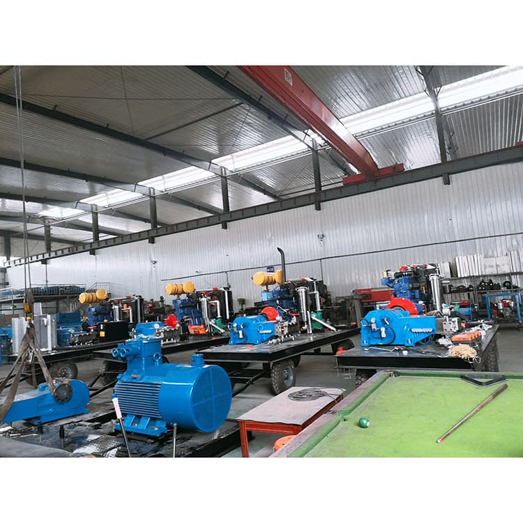 高壓清洗機生產中