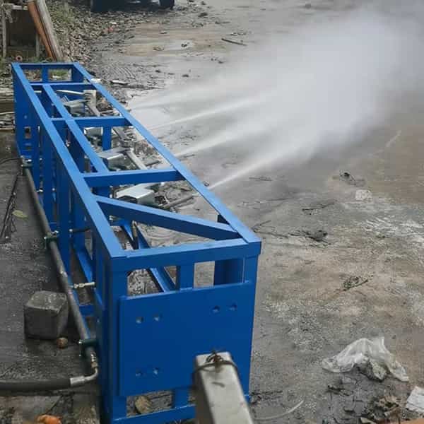 液壓支架自動清洗系統