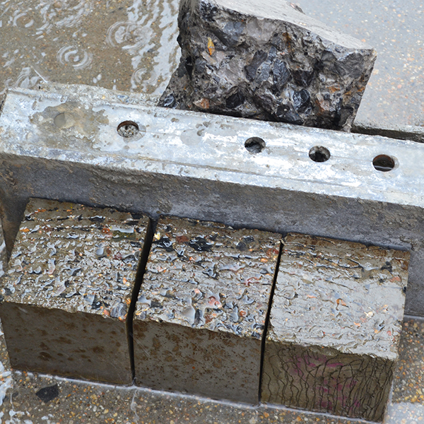 高壓沖毛機在四川水電站的使用現場